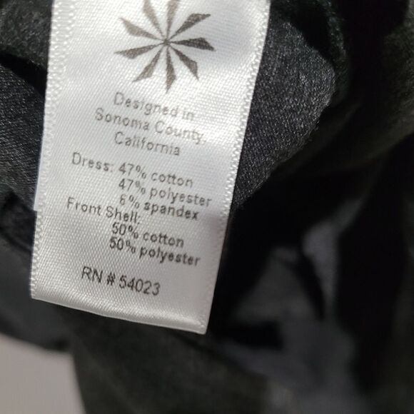 Athleta Duet Wrap Surplice Heather Gray dress Size S - Picture 9 of 10